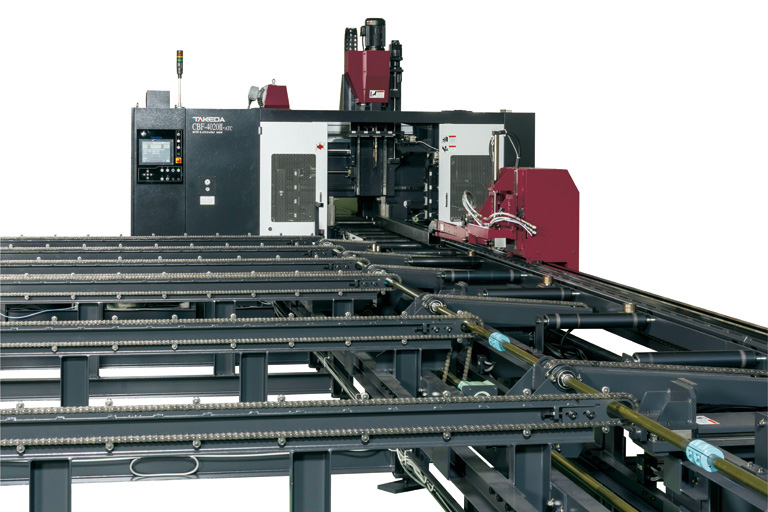 ドリル孔あけ＆丸鋸切断複合機「CBF-4020Ⅱ-ATC」新発売｜タケダ機械